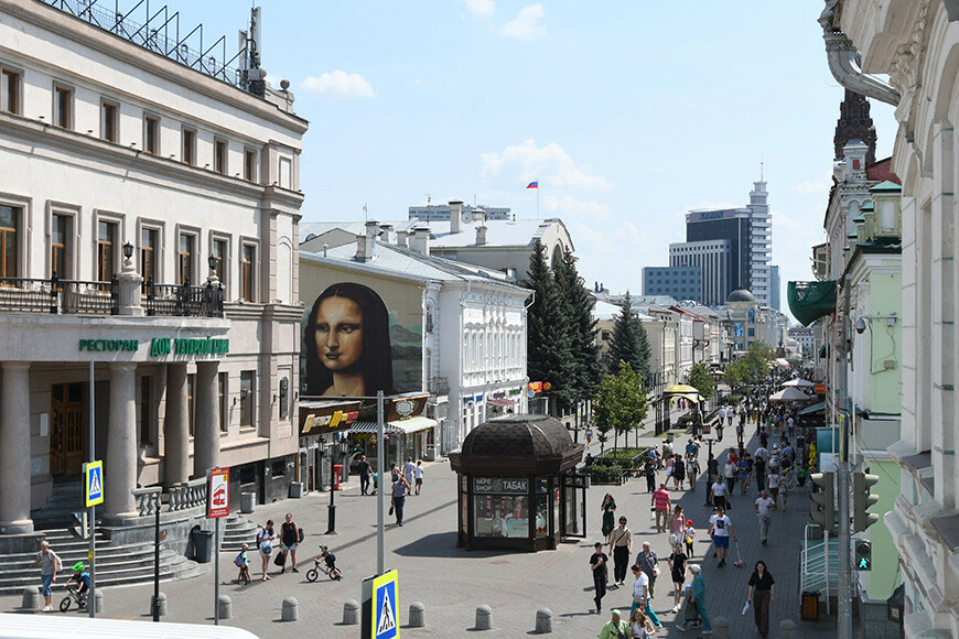 Казанские бизнесмены предложили Метшину «оживить» дворы по улице Баумана