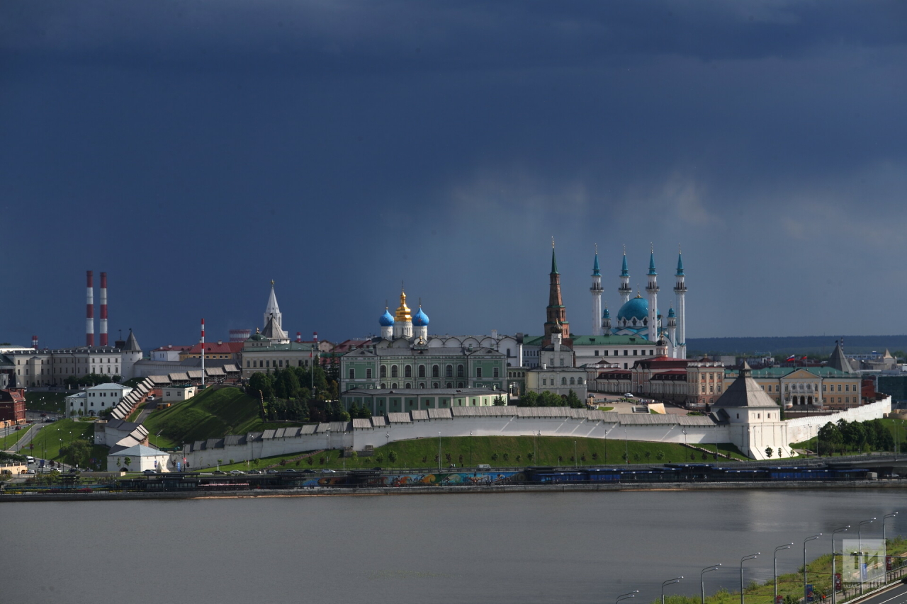 В Татарстане объявлено штормовое предупреждение из-за гроз, ливней и сильного ветра
