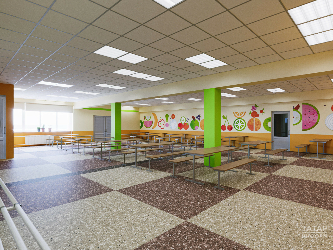 В семи школах Набережных Челнов обновят школьные пищеблоки за 107 млн рублей
