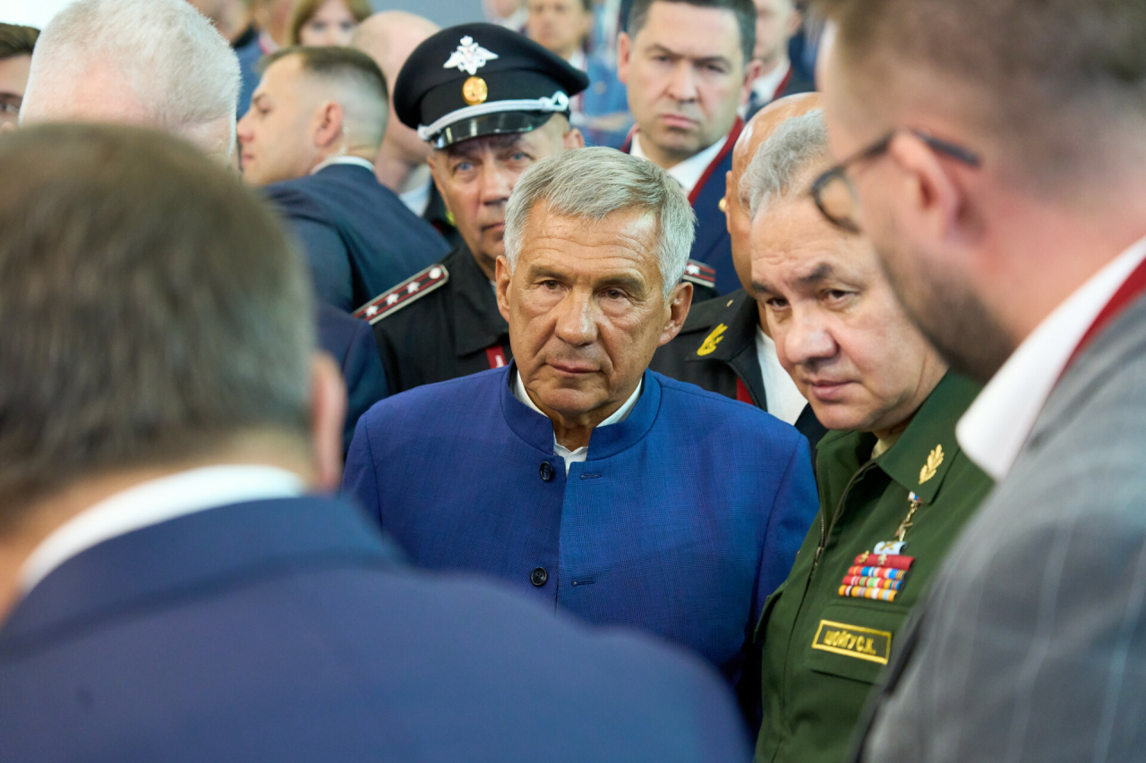 Минниханов прибыл на Международный военно-технический форум «Армия-2023»