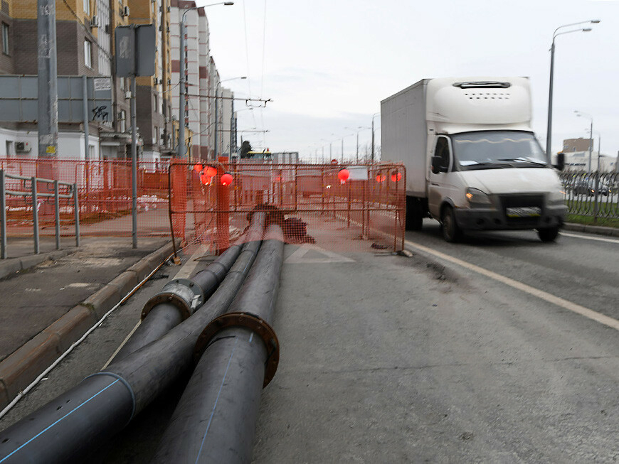 Ограничение движения по улице Амирхана в Казани продлили до октября