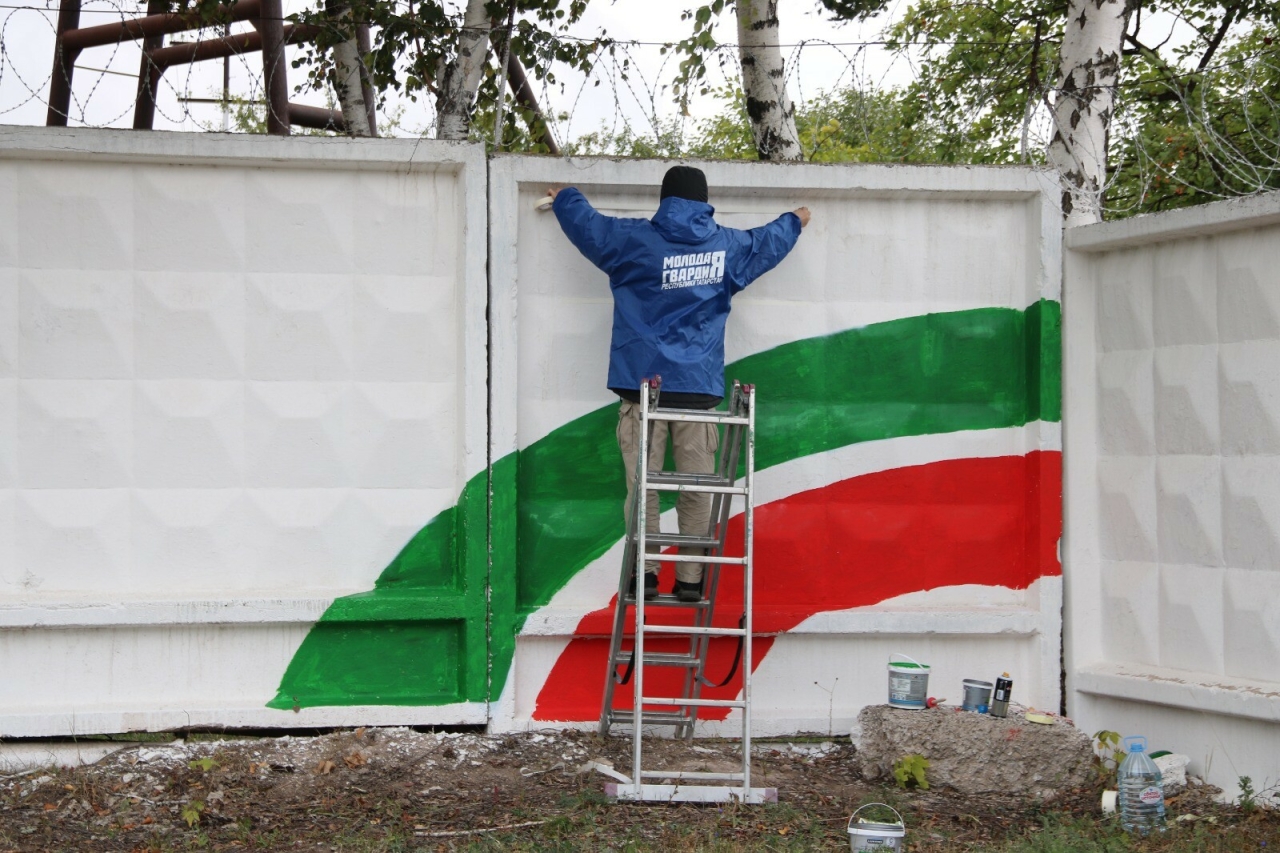 В Лениногорске появится новое граффити, посвященное татарстанской нефти