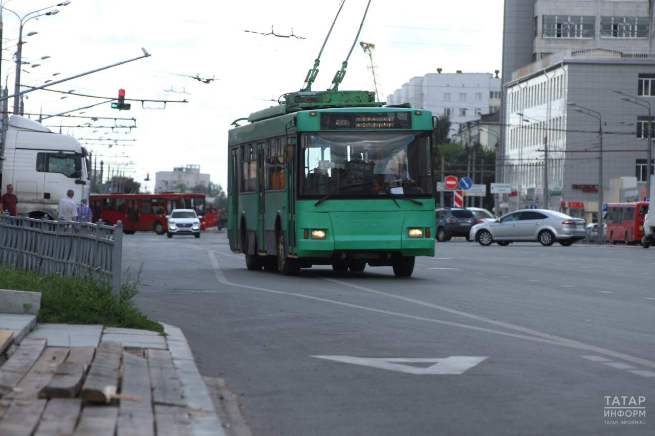 В Казани троллейбусы №6 перейдут на бескондукторную систему оплаты проезда