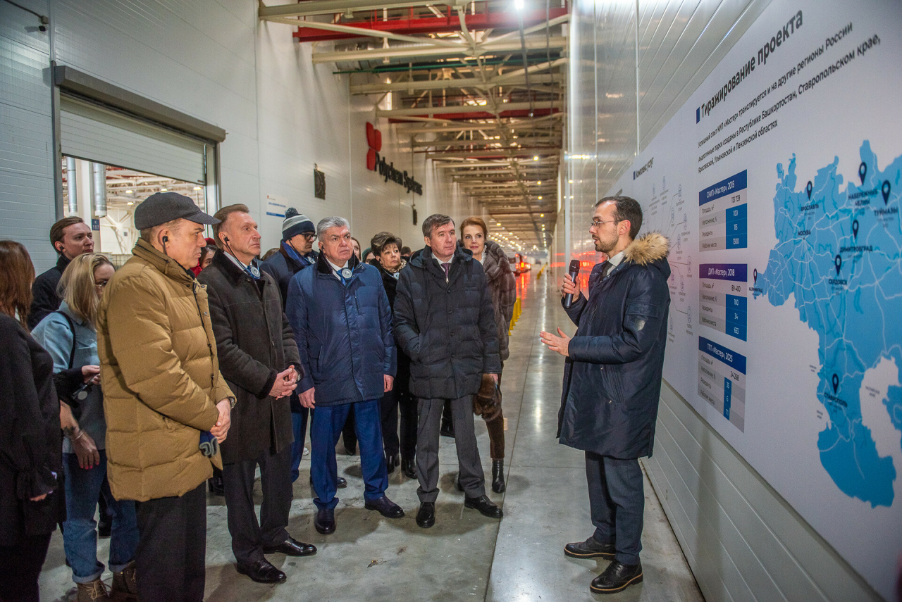 Председатель ВЭБ.РФ Игорь Шувалов посетил промпарк в Набережных Челнах