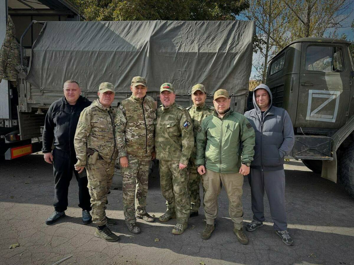 УАЗ, квадроцикл, мотоциклы: мэр Бугульмы доставил партию помощи в зону СВО