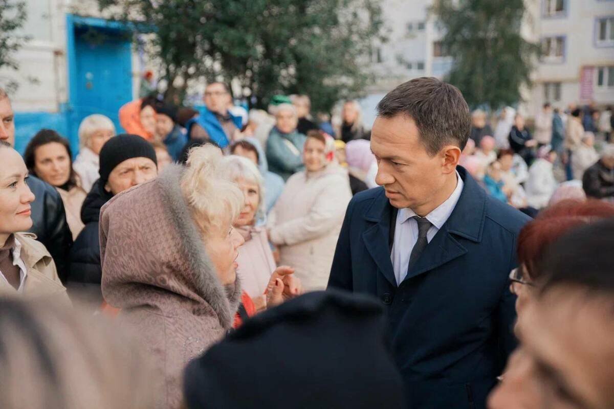 В Альметьевске стартовали встречи с жильцами, чьи дворы благоустроят в 2025 году