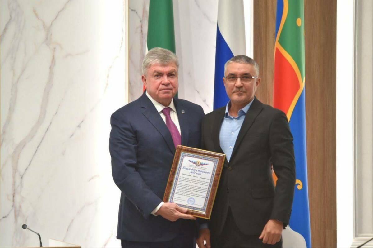 Рөстәм Гатин Чаллы мэрына Лисичанскида яшәүчеләрдән рәхмәт белдерде