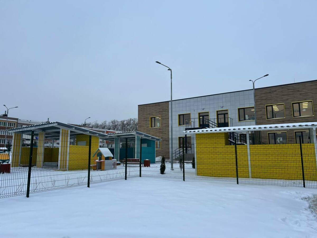 Строительство мегадетсада на 510 мест в Пестречинском районе РТ завершат до конца года