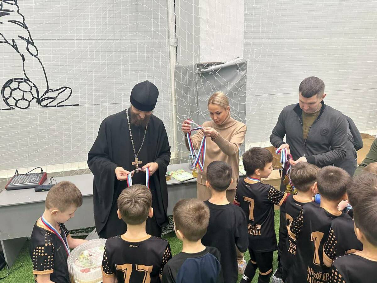 В Казани прошел детский турнир по мини-футболу на Кубок митрополита