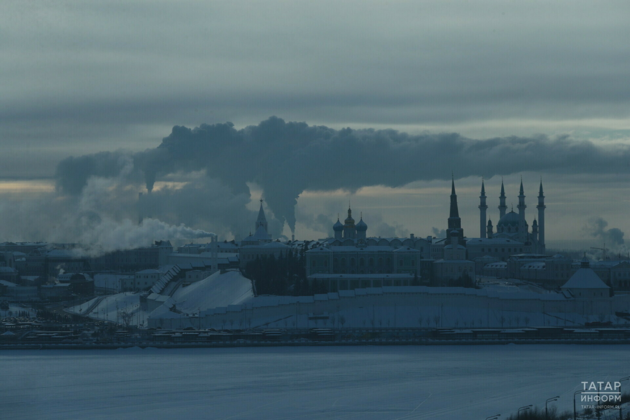 На Татарстан после снегопадов обрушатся 29-градусные морозы