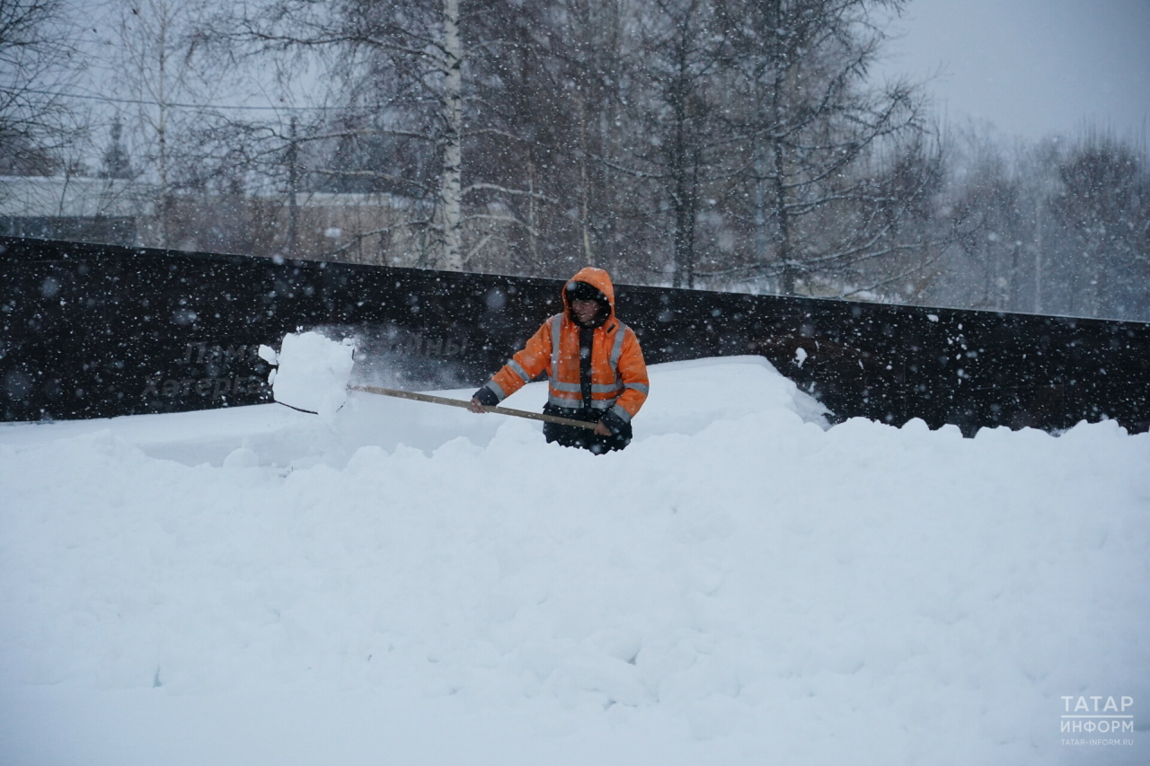 В Казани за 11 дней февраля выпало 95% от месячной нормы осадков