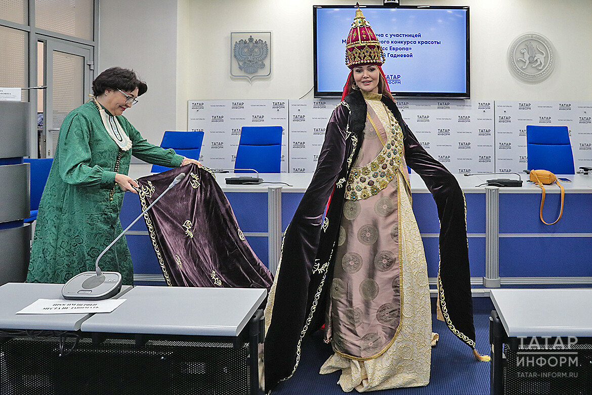 Наряд ханши Сююмбике: в чем выйдет красавица из Татарстана на сцену «Мисс Европы»