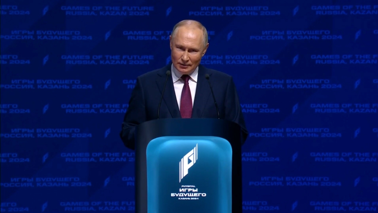 Путин: Казань в полной мере соответствует содержанию и духу «Игр будущего»