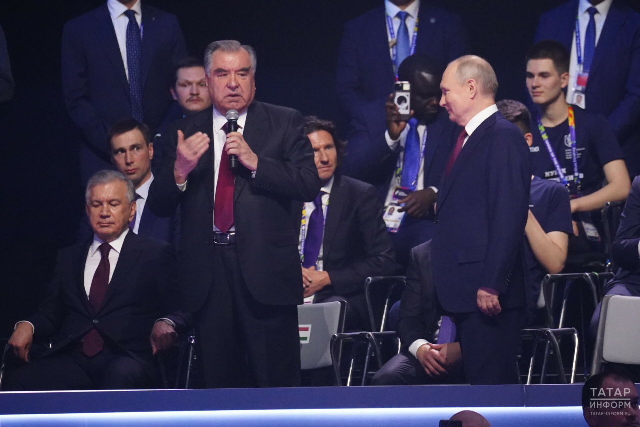 «Друг и брат»: что сказал Рахмон Путину на «Играх будущего» в Казани