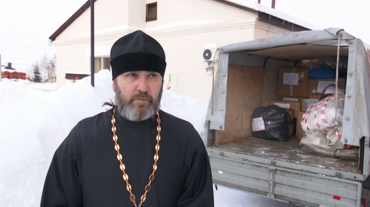Подворье одного из храмов Нижнекамска отправило тонну гуманитарного груза бойцам СВО
