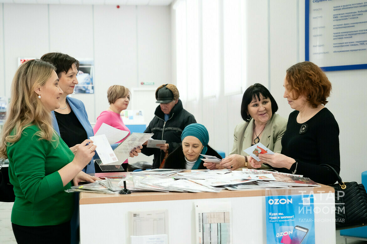 Акция журнала «Сююмбике»: Жители Казани могут бесплатно отправить открытку к 8 Марта
