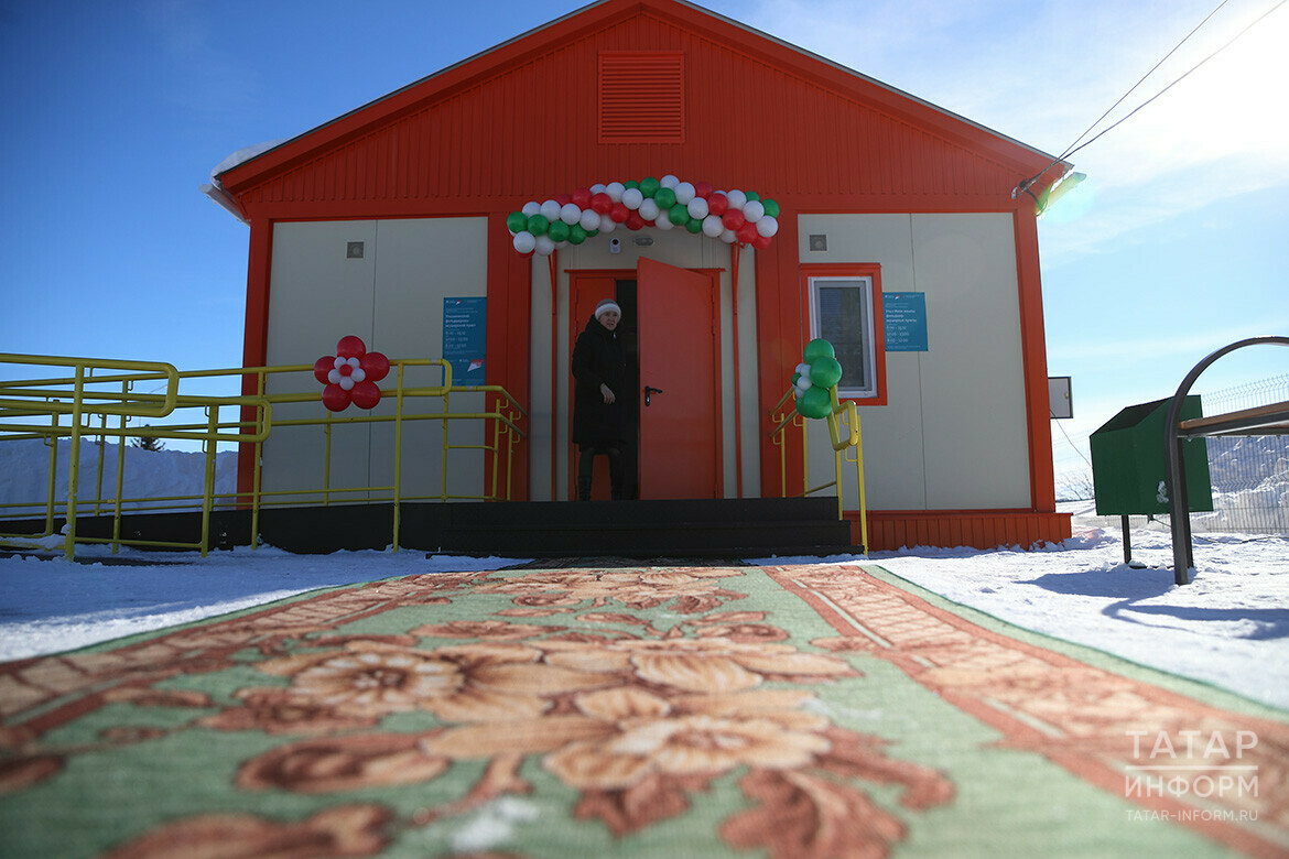В Черемшанском районе Татарстана открылся новый фельдшерско-акушерский пункт