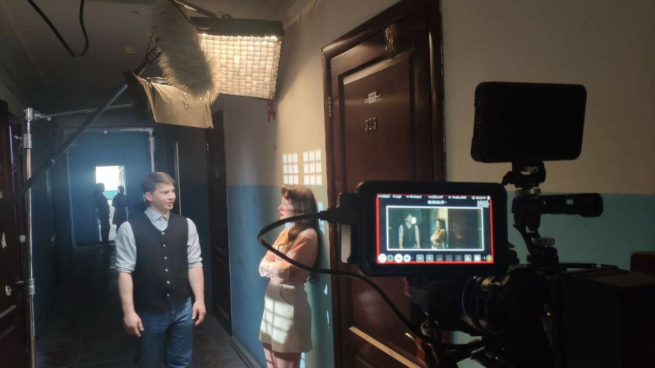 В казанском общежитии начались съемки первого татарского киноспектакля