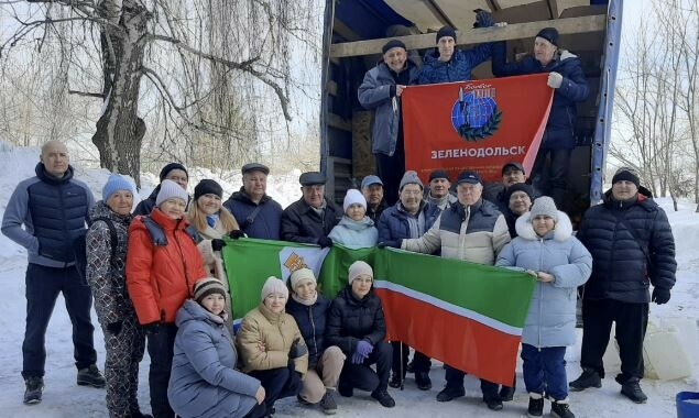 В госпитали и зону СВО из Зеленодольска отправили партию гуманитарной помощи