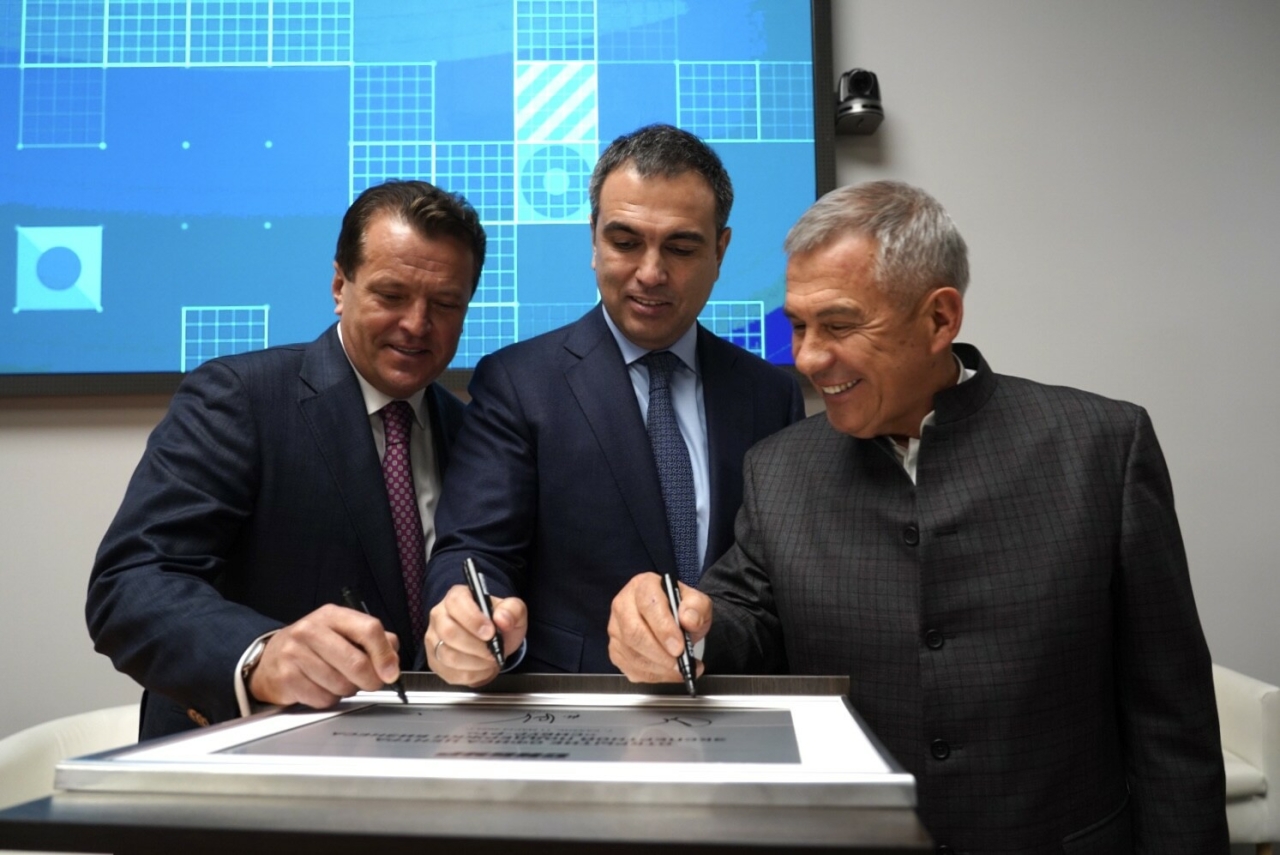 Минниханов отметил значение нового центра СИБУРа для кадрового потенциала Татарстана