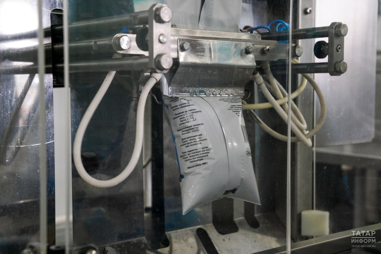 В Татарстане производство молока за два месяца выросло на 9%