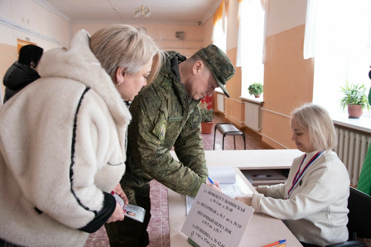 Боец СВО из Бугульмы проголосовал на выборах Президента РФ