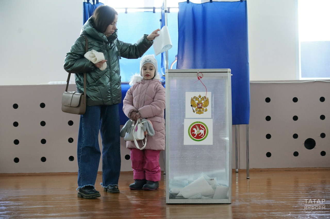 Россия Президентын сайлауның беренче көнендә 37,77 процент татарстанлы тавыш бирде