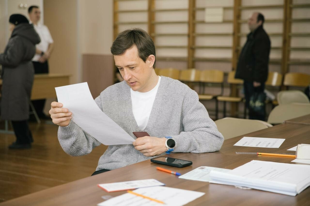 Глава Минцифры Татарстана проголосовал на выборах Президента России