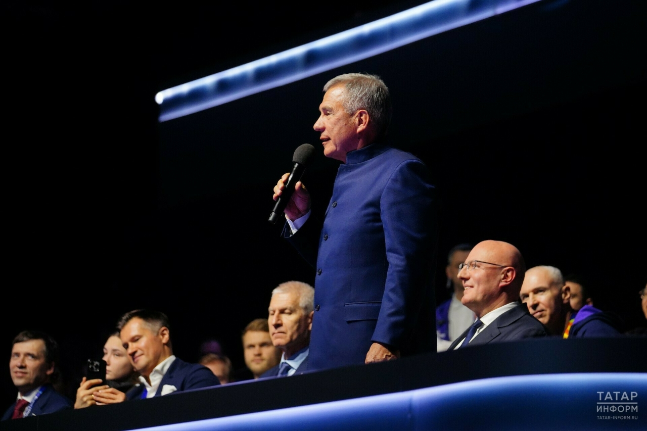 Минниханов поблагодарил Путина за решение провести «Игры будущего» в Казани