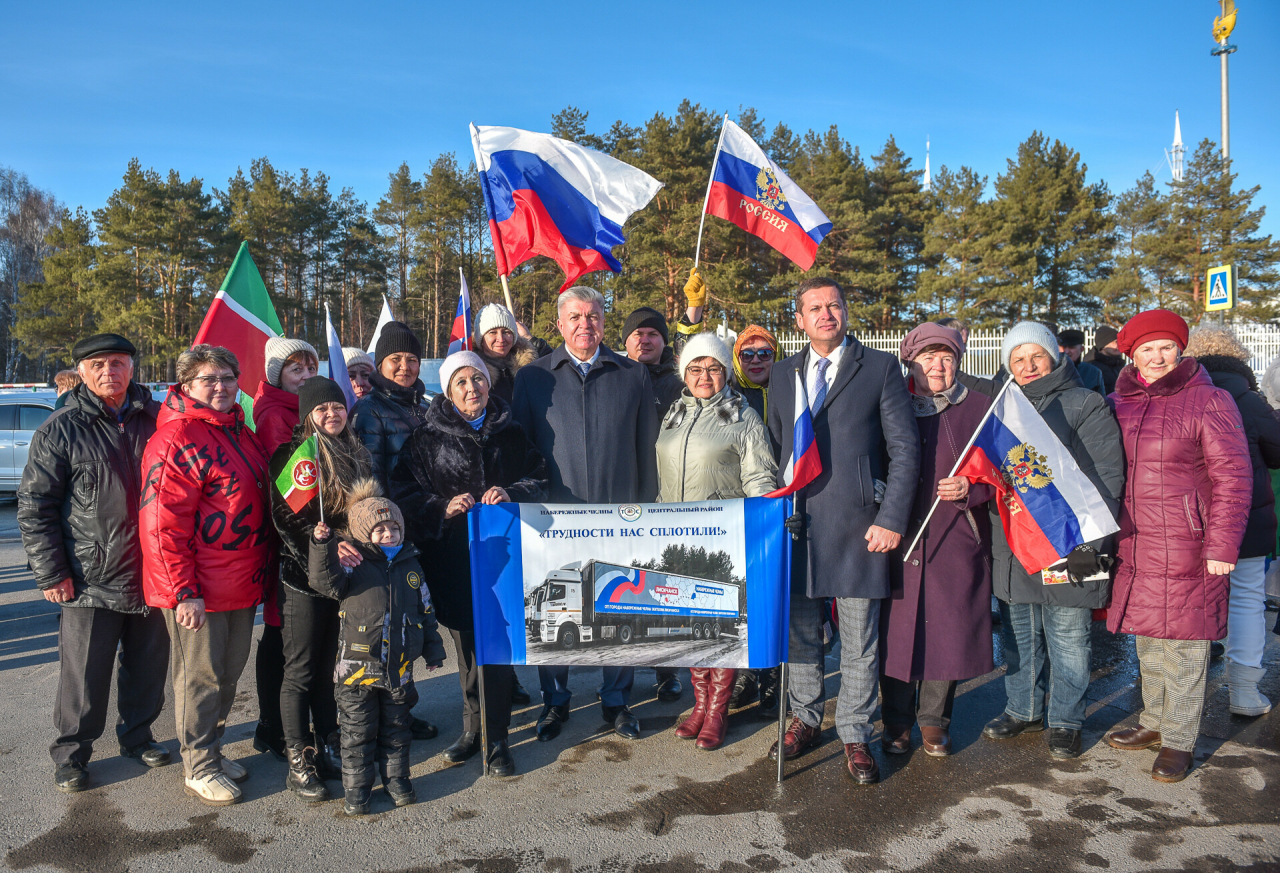 Из Челнов в зону СВО и для полевой кухни Рустама Гатина отправлена шефская помощь