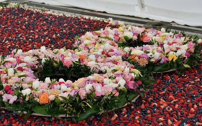 В России для женщин приготовили торт весом 623 кг – самый большой в стране