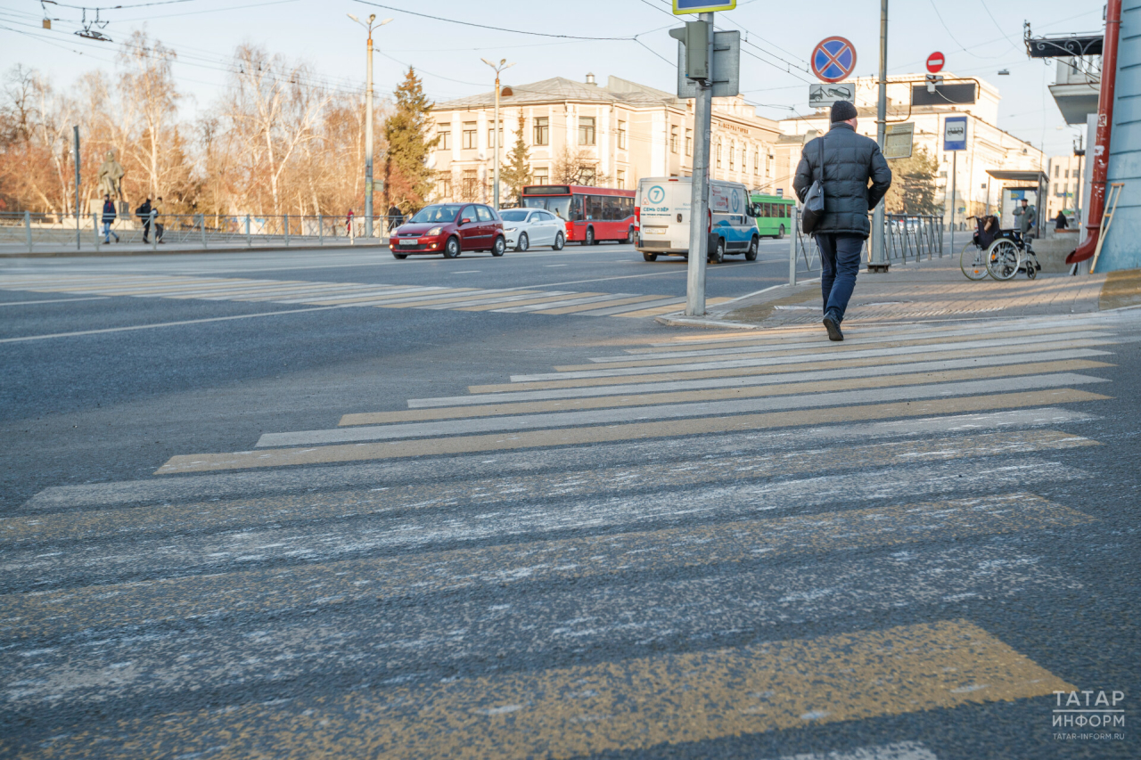 За три месяца в Казани в результате наезда пострадали 106 пешеходов, четверо погибли