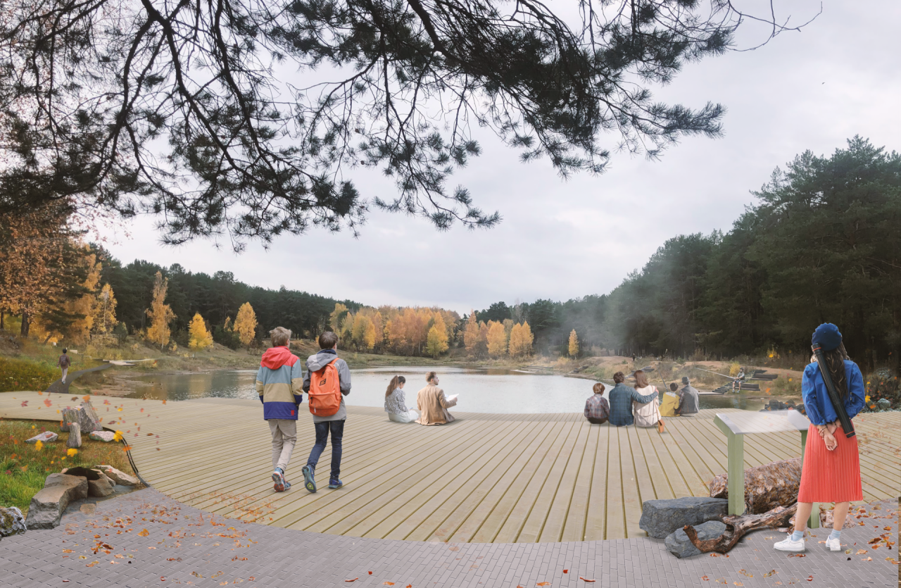В Челнах очистили озеро Лесное в парке Прибрежный, где пройдет благоустройство
