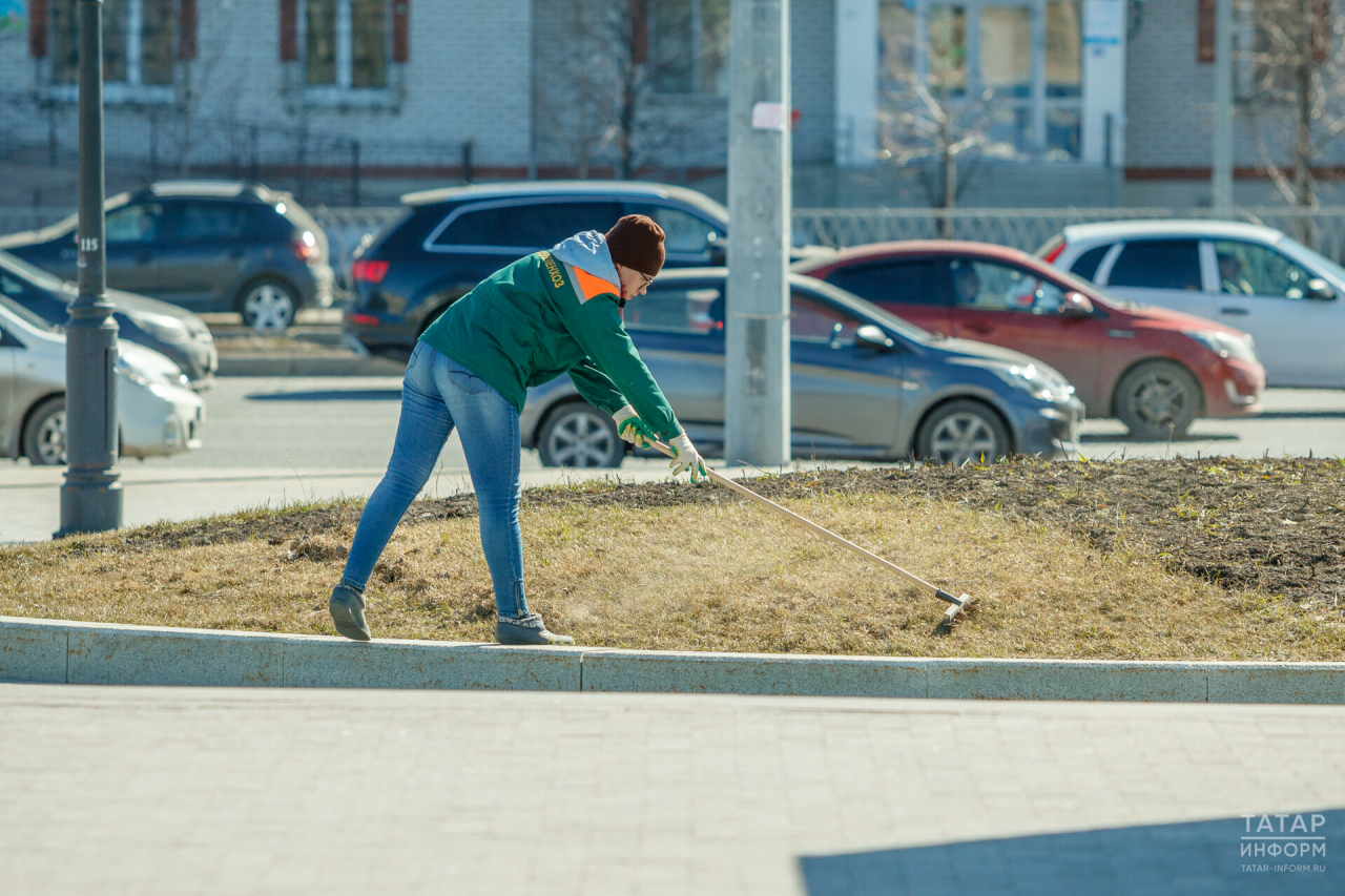 За две недели апреля в Казани привели в порядок почти 300 дворов