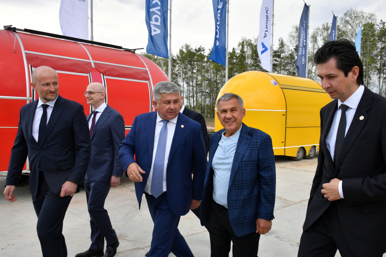 Раис Татарстана запустил строительство индустриально-логистического парка «Дружба»