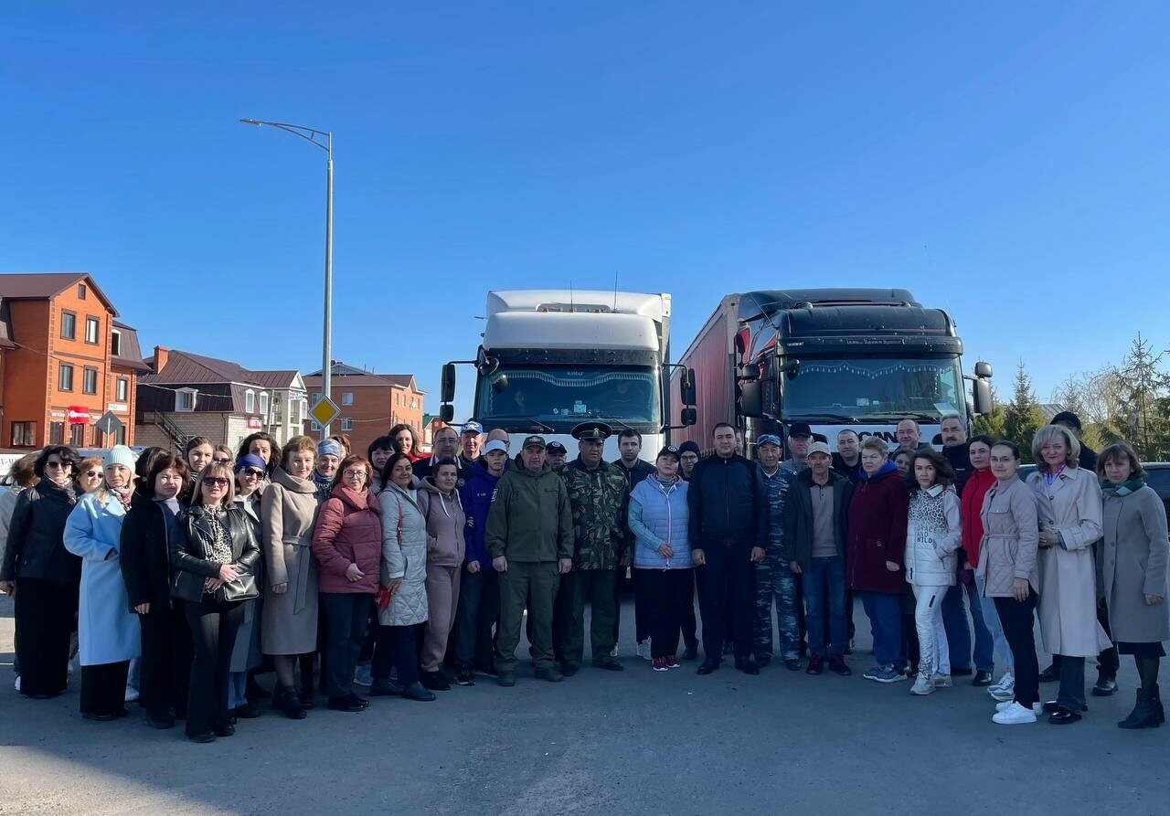 Буинцы отправили бронежилеты, мотоцикл и два автомобиля в зону СВО