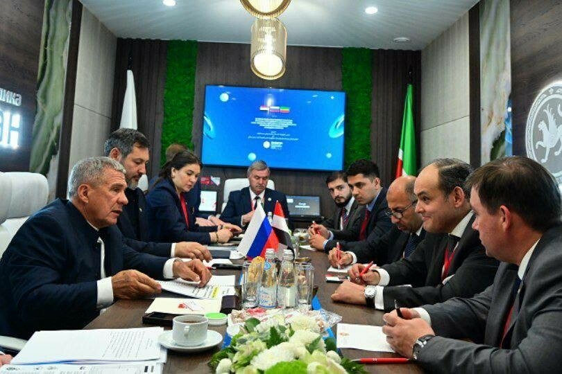 Минниханов: Товарооборот Татарстана и Египта за год вырос более чем в 8 раз