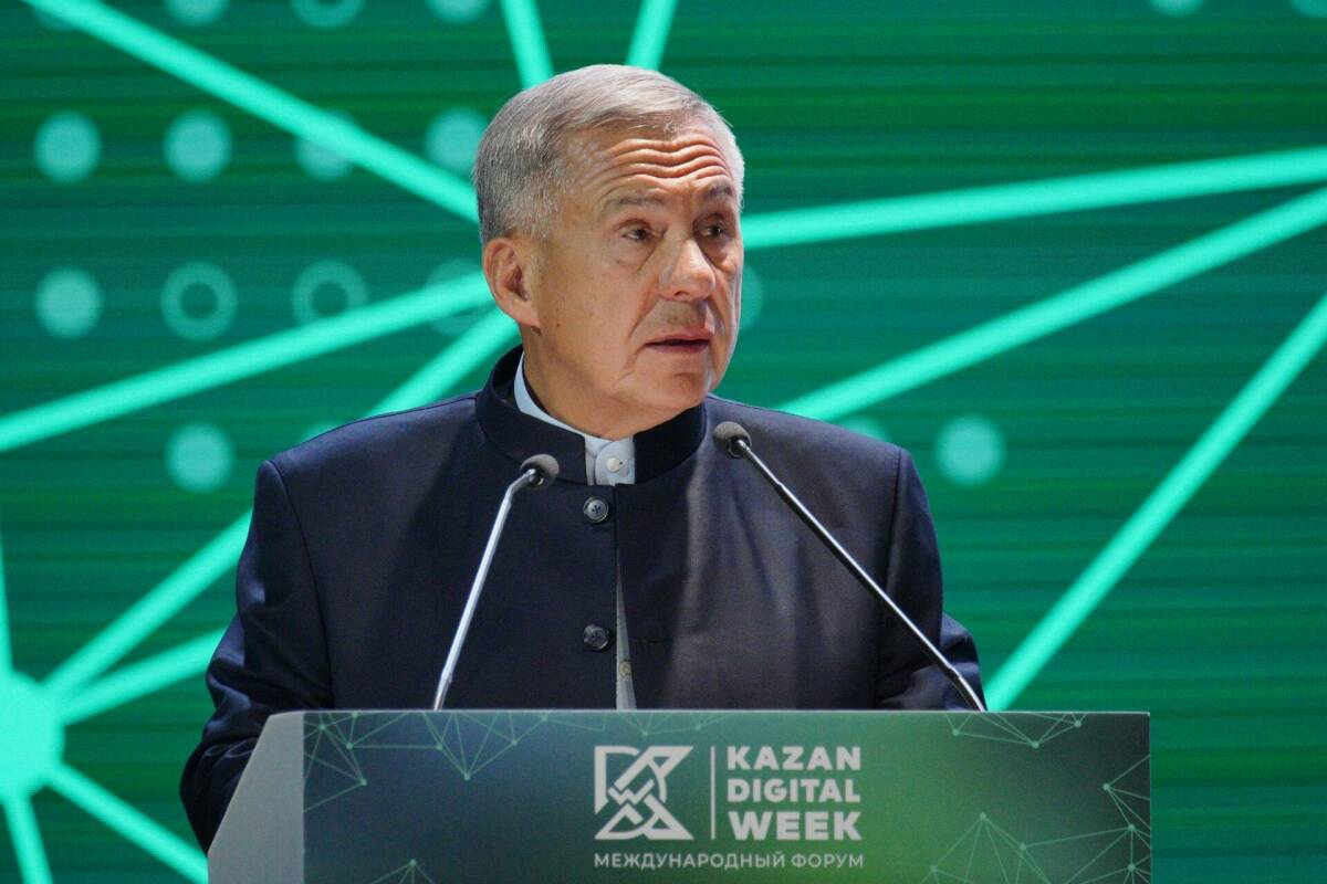 Минниханов на Kazan Digital Weеk: Татарстан – один из лидеров цифровой трансформации РФ