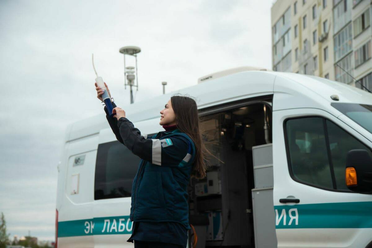 «Нижнекамскнефтехим» в 2024 году провел более 1,6 млн исследований качества воздуха