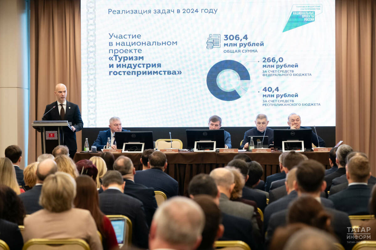 По нацпроекту «Туризм и индустрия гостеприимства» Татарстан получил 1,5 млрд рублей