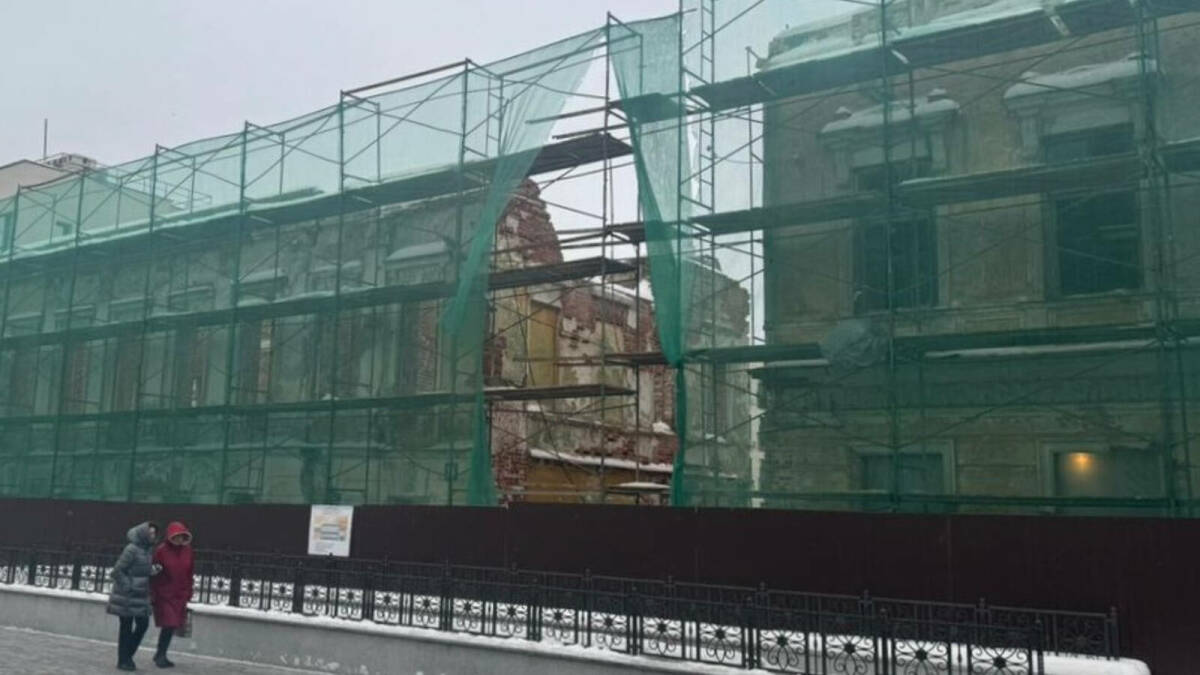 В Казани спасают от разрушения дома купца Василия Щетинкина на улице Баумана