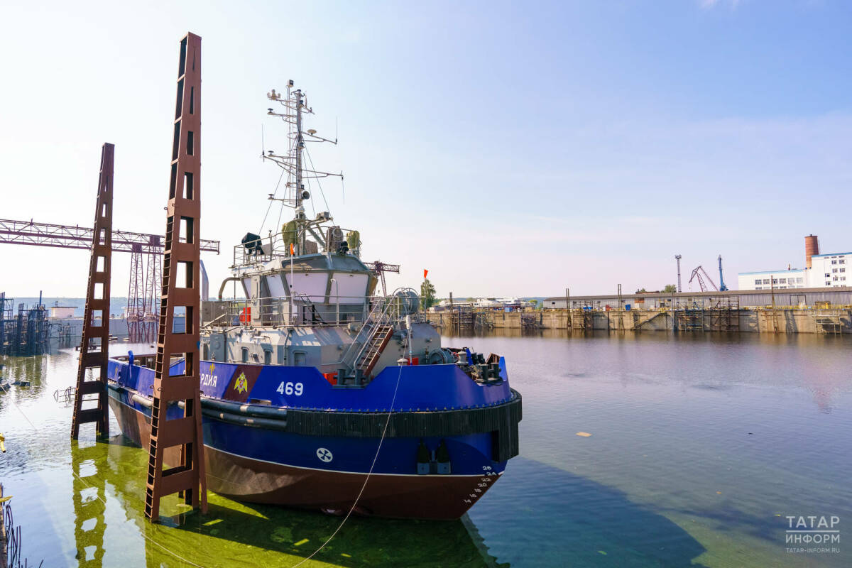 Судостроительная корпорация «Ак Барс» планирует сдать 13 судов и кораблей в 2025 году