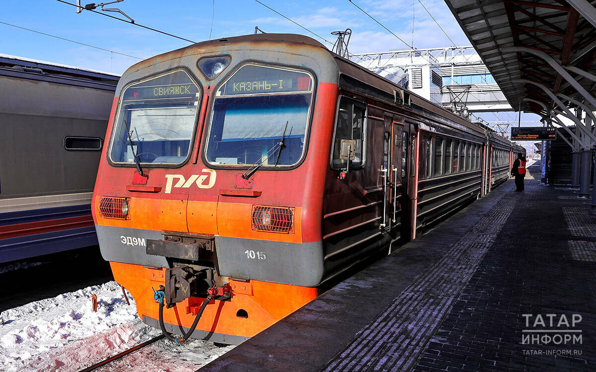 Расписание электрички Казань — Свияжск изменится с 1 февраля
