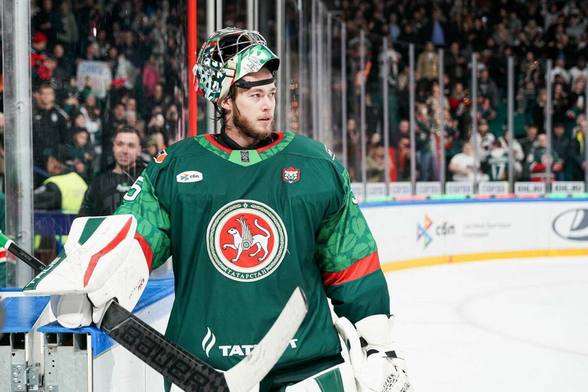 Игрок «Ак Барса» Мифтахов попал в рейтинг вратарей по количеству «сухих» матчей