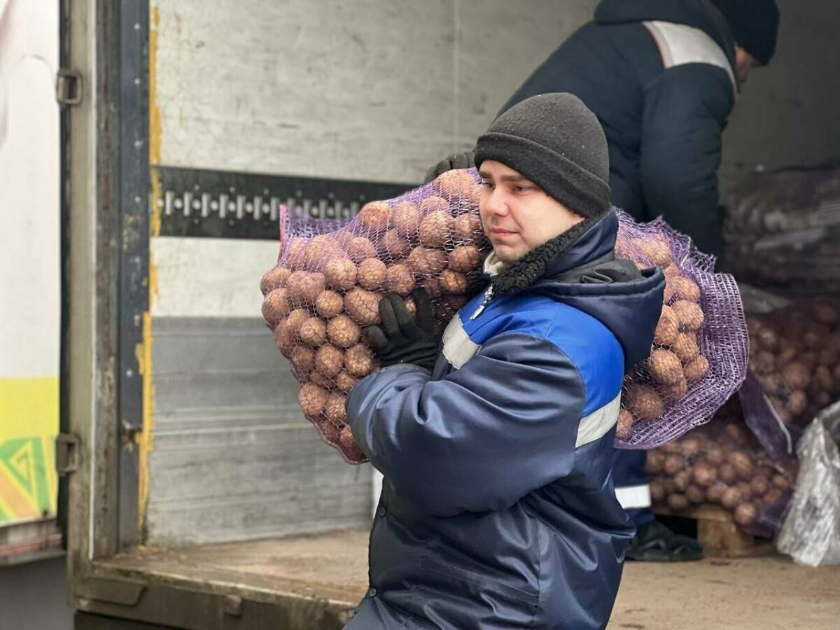 Арский район Татарстана доставил 10 тонн картофеля для жителей Лисичанска