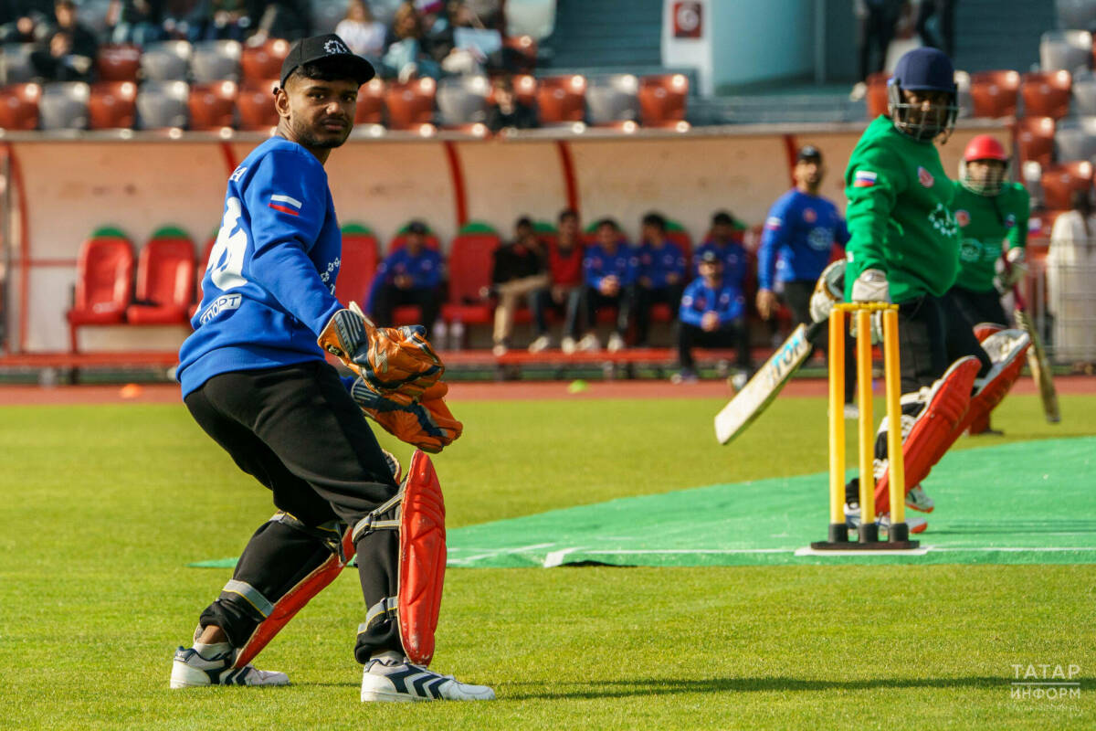 Студенческая команда России по крикету одержала победу над коллективом из Индии