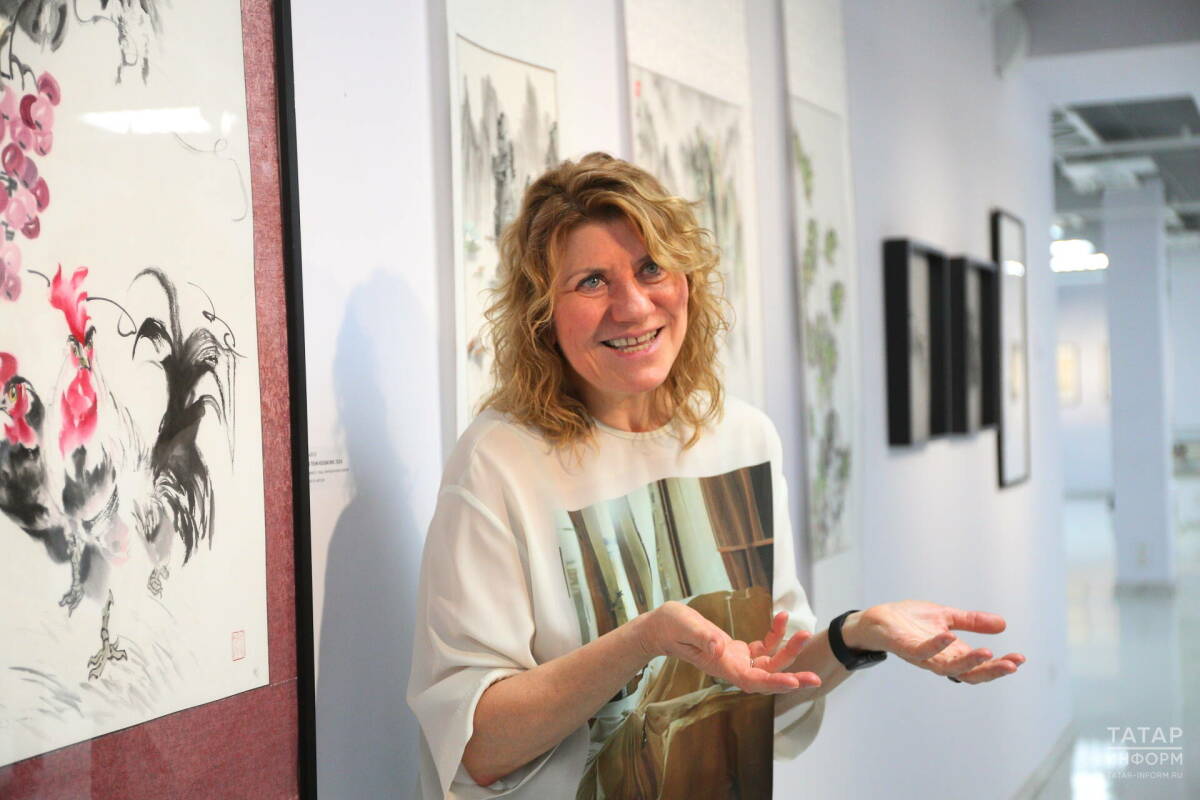 На рисовой бумаге и шелке: Музей ИЗО открыл выставку традиционной китайской живописи