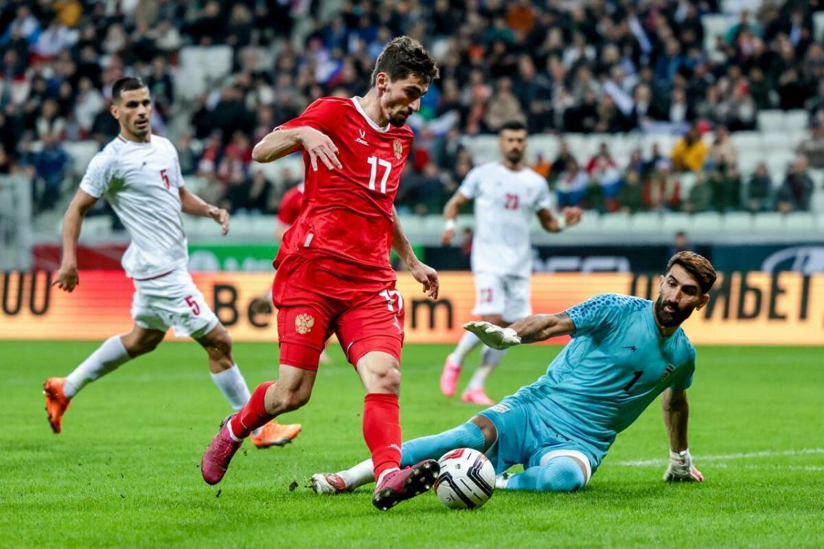 Сборная России впервые одержала победу над Ираном