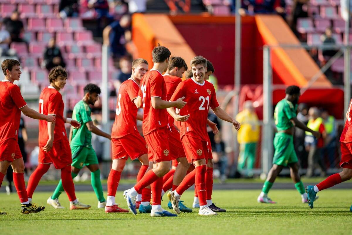 Сегодня молодежная сборная России сыграет товарищеский матч с командой Белоруссии