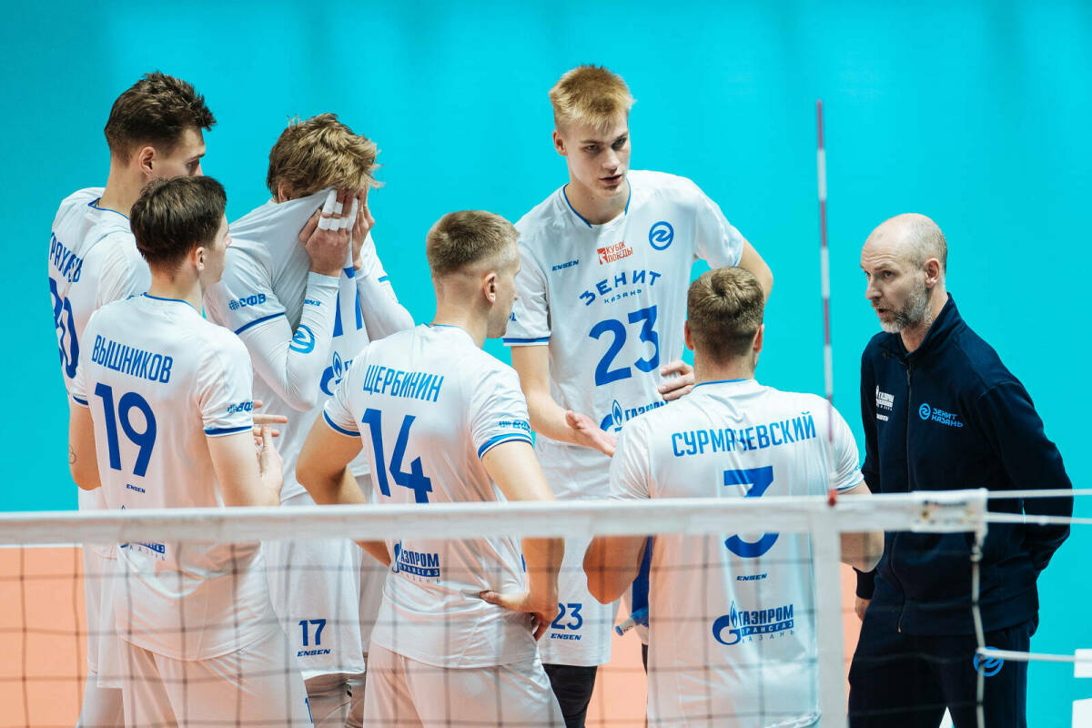 Алекно набирает силу: почему «Зенит-Казань» занял последнее место в Кубке Победы